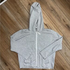 Lululemon Athletica Heather Gray Zip-Up Jacket